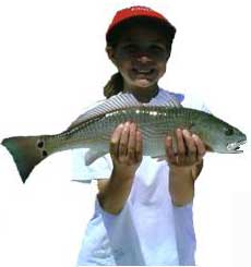 Girl with Redfish